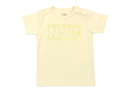 Petit by Sofie Schnoor t-shirt NYC light yellow